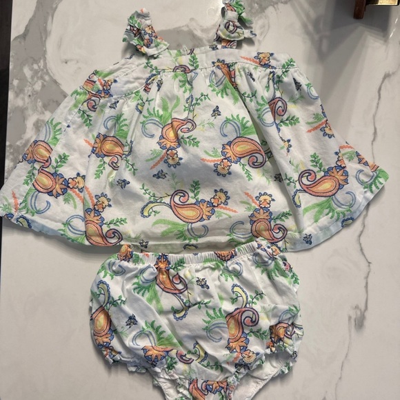 Toddler white Janie & Jack outfit - Picture 1 of 3